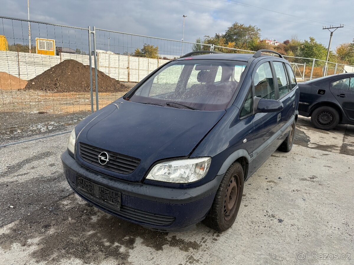 Náhradní díly - Opel Zafira 1.6i 74kW r.v. 2002