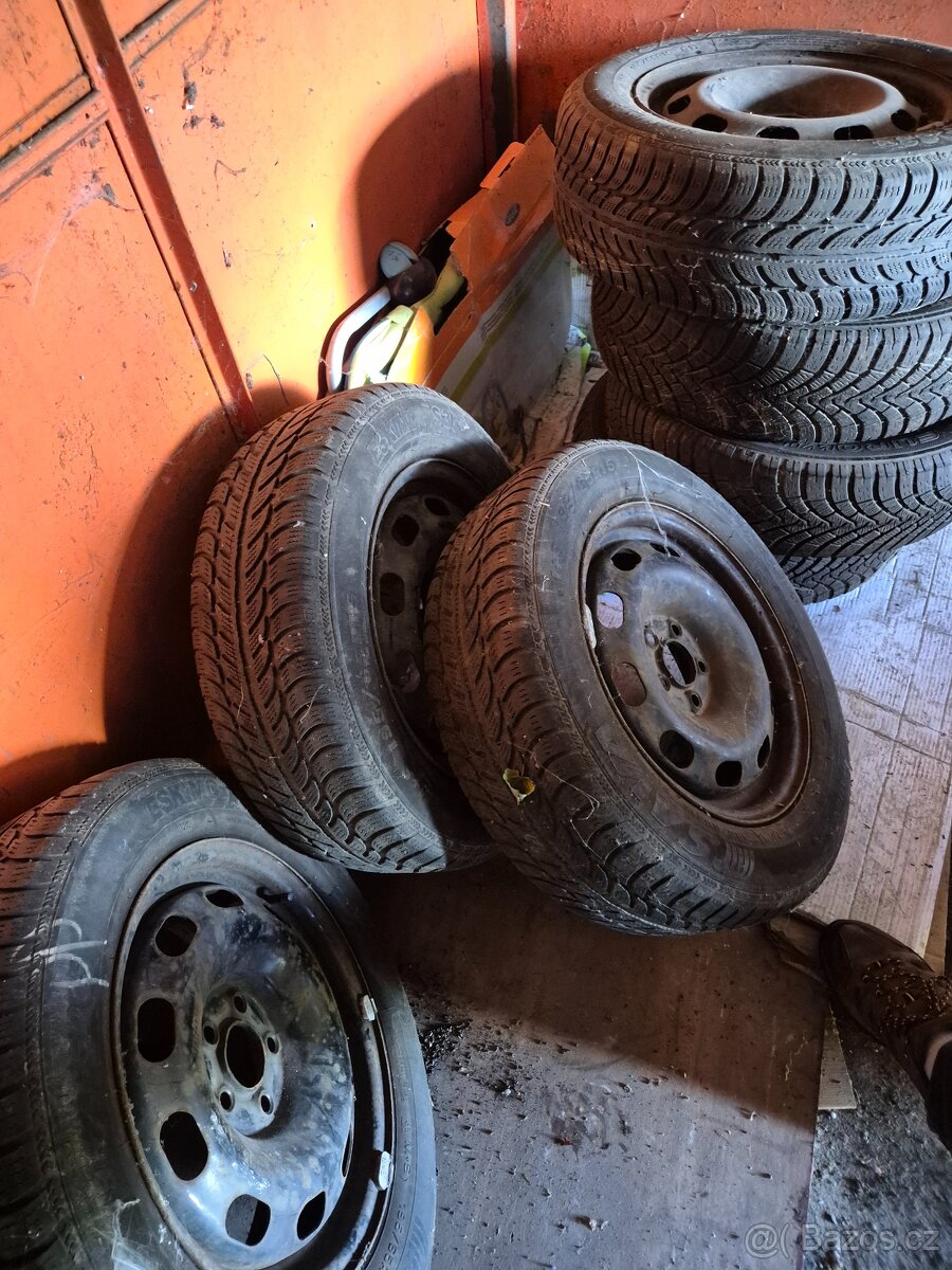 Pneu a disky zima 195/65/15