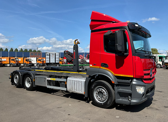 Mercedes-Benz ANTOS 2543 6x2 - hákový nosič kontejnerů