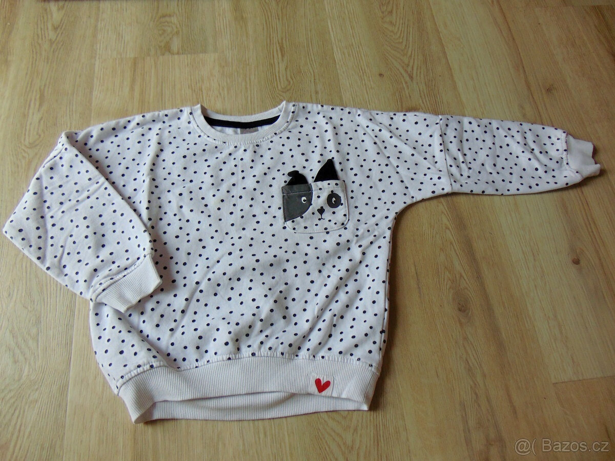 Dívčí dalmatinová mikina