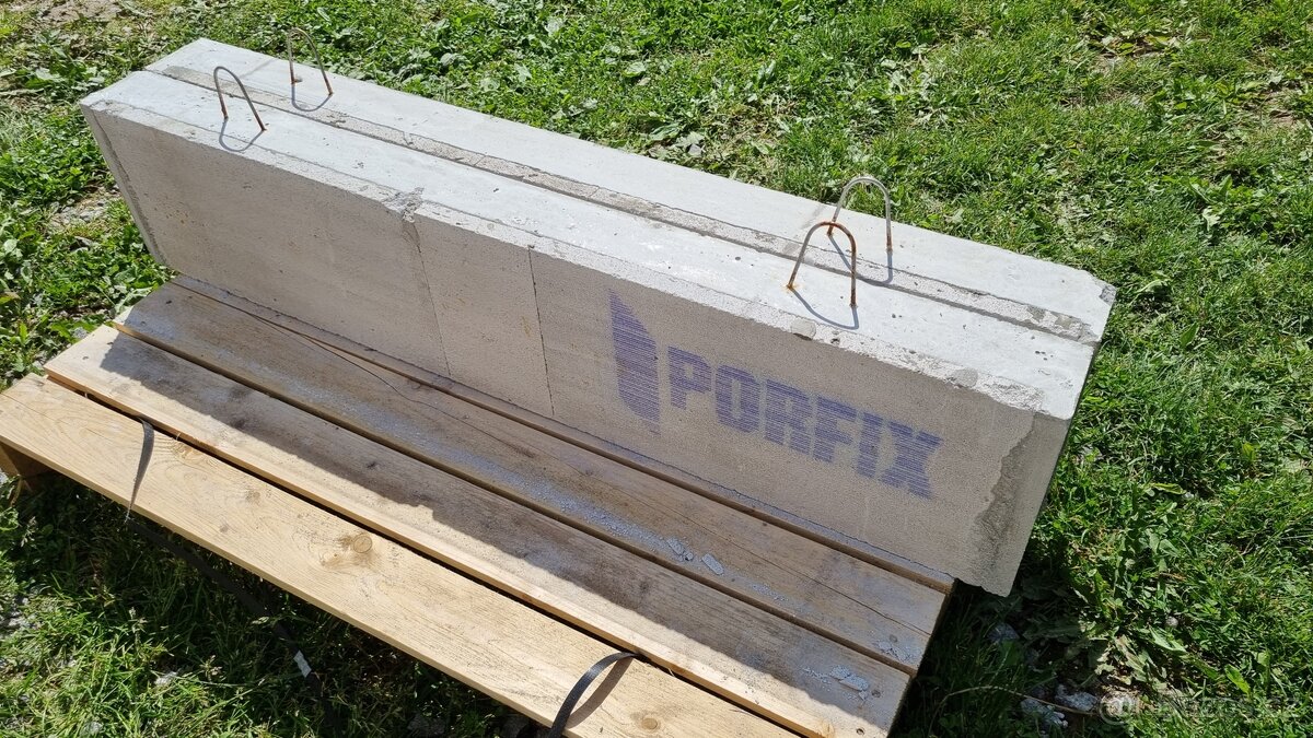 2x nosný překlad Porfix 1200x250x100