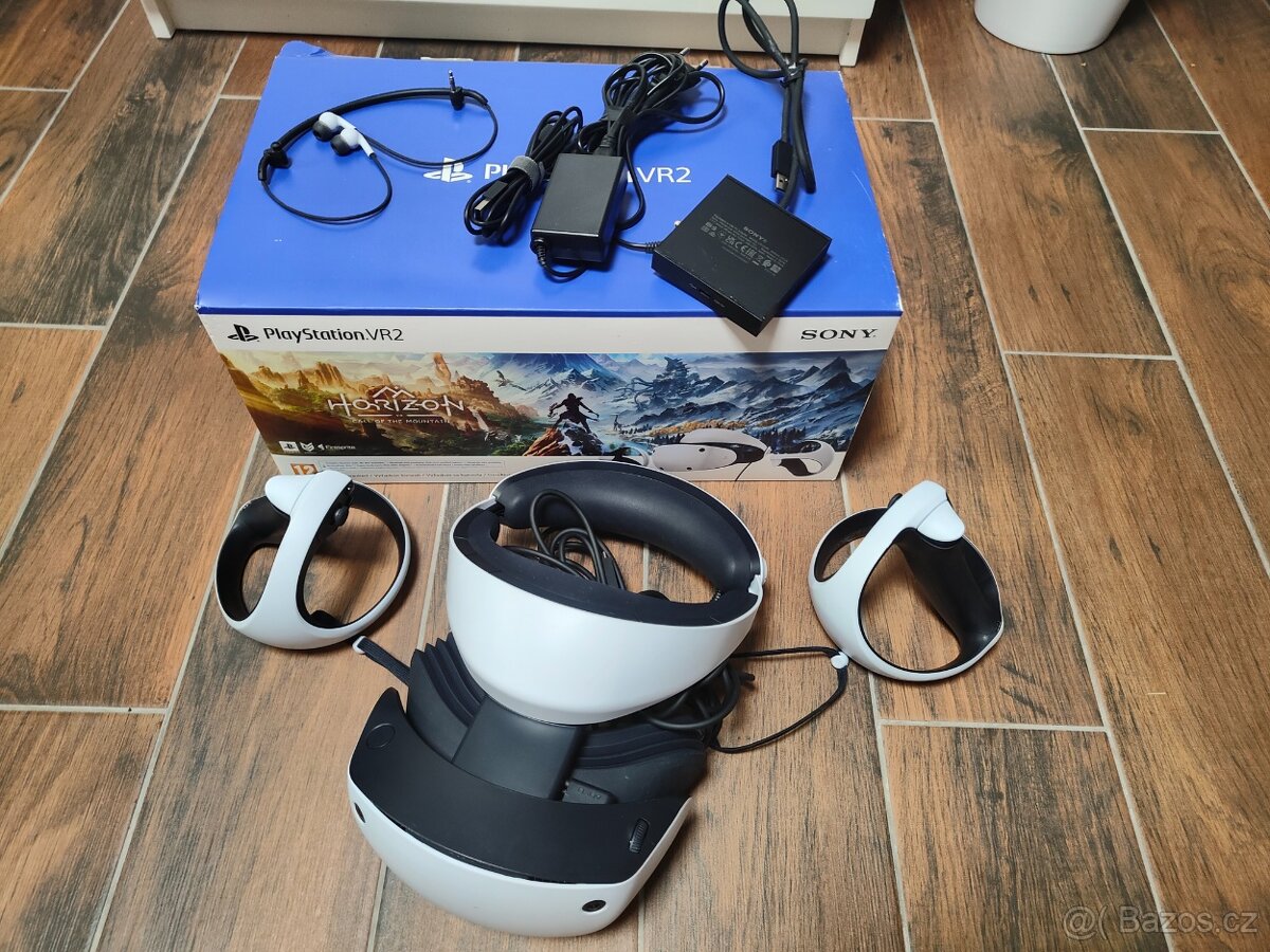 PS VR 2 + PC adaptér v hodnotě 1500 Kč