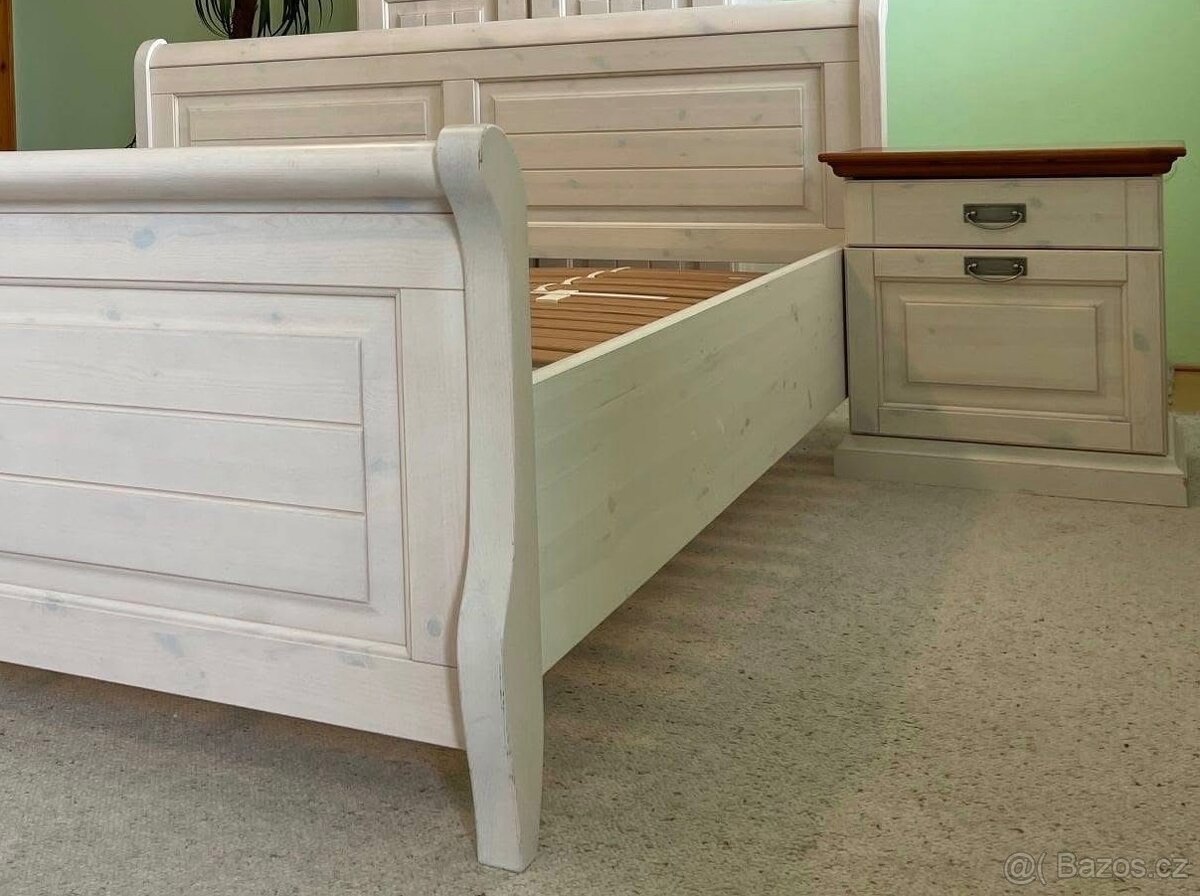 Prodám postel + stolky Jitona Malta