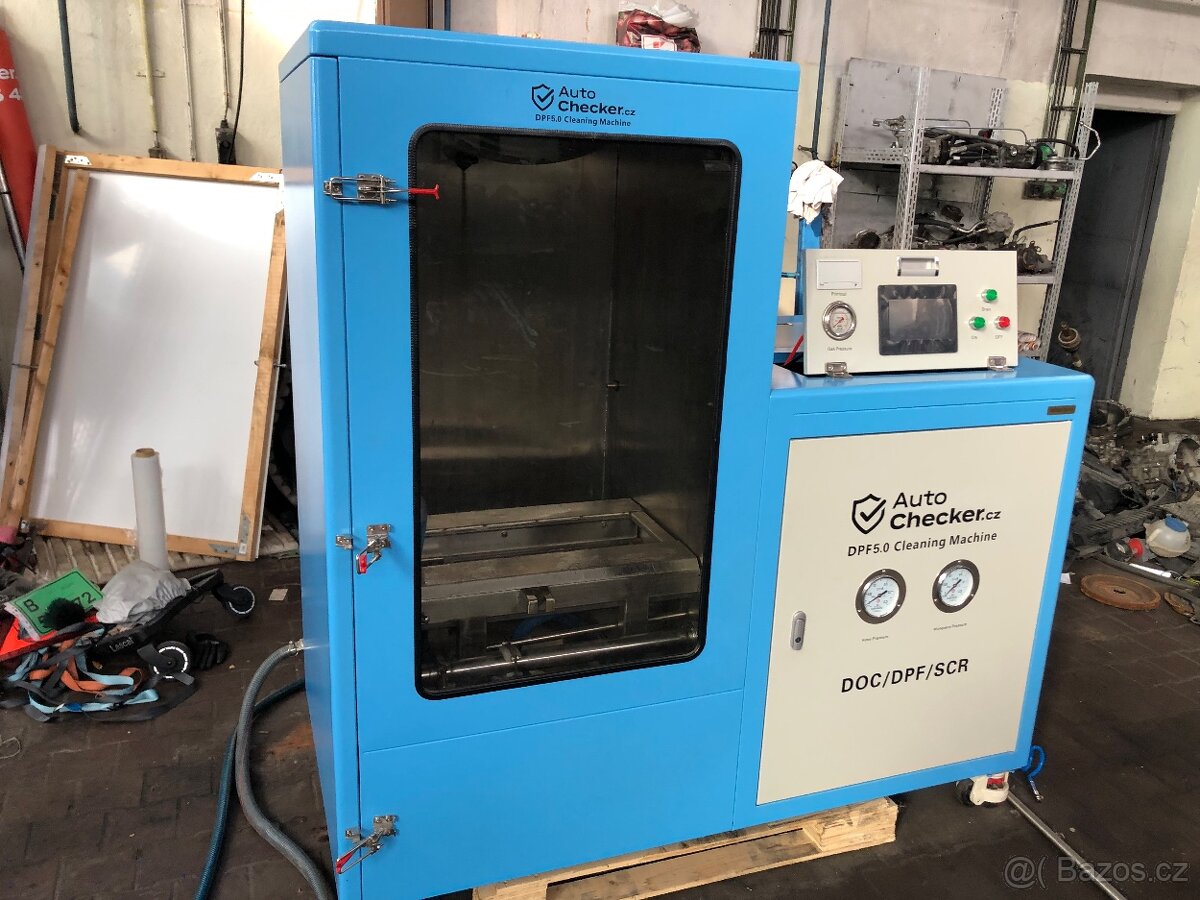 Stroj na čištění DPF filtrů