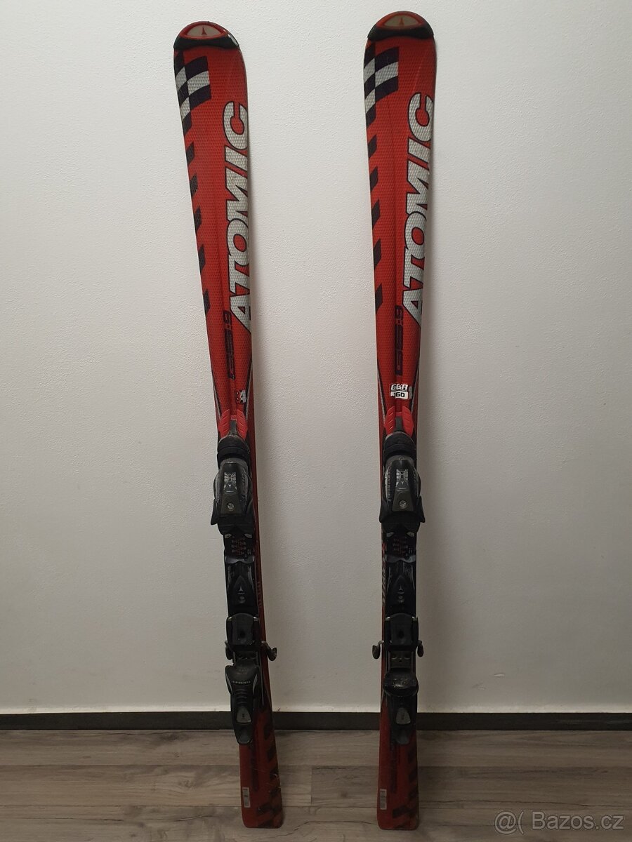 sjezdové lyže ATOMIC 160cm ZASLÁNÍ ANO