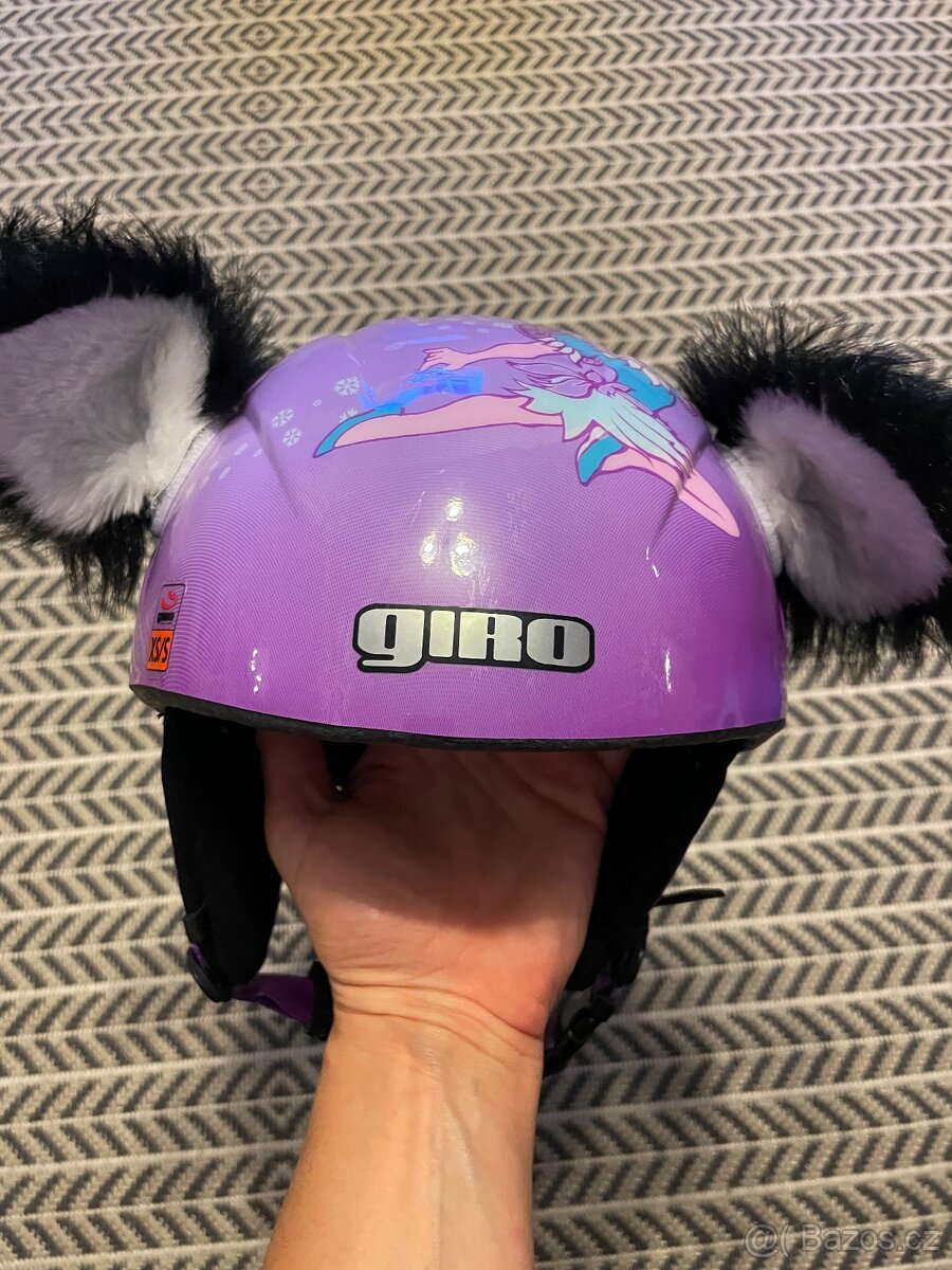 Dětská lyžařská helma Giro XS/S s brýlemi