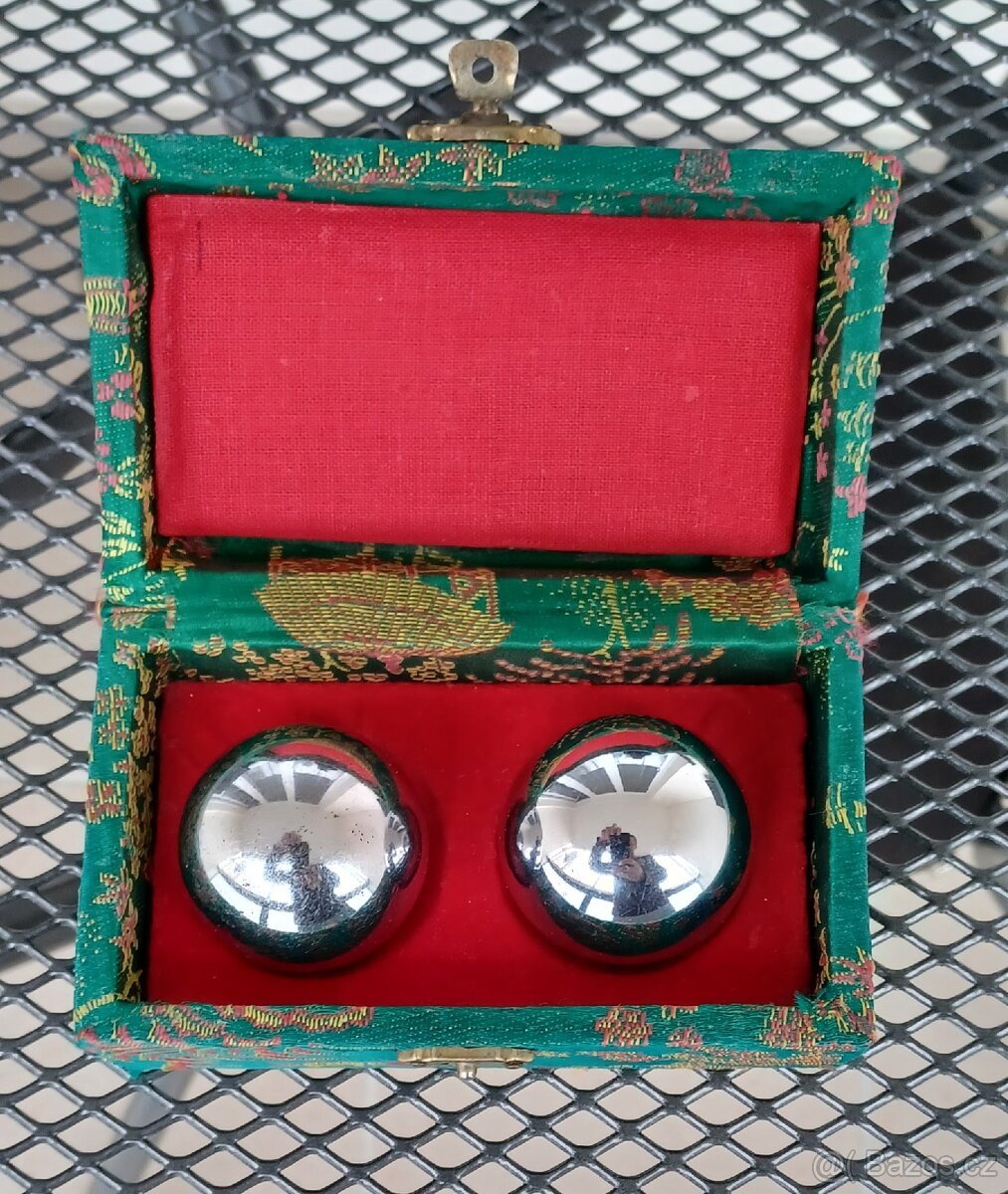 Zdravotní čínské meditační kuličky proti stresu