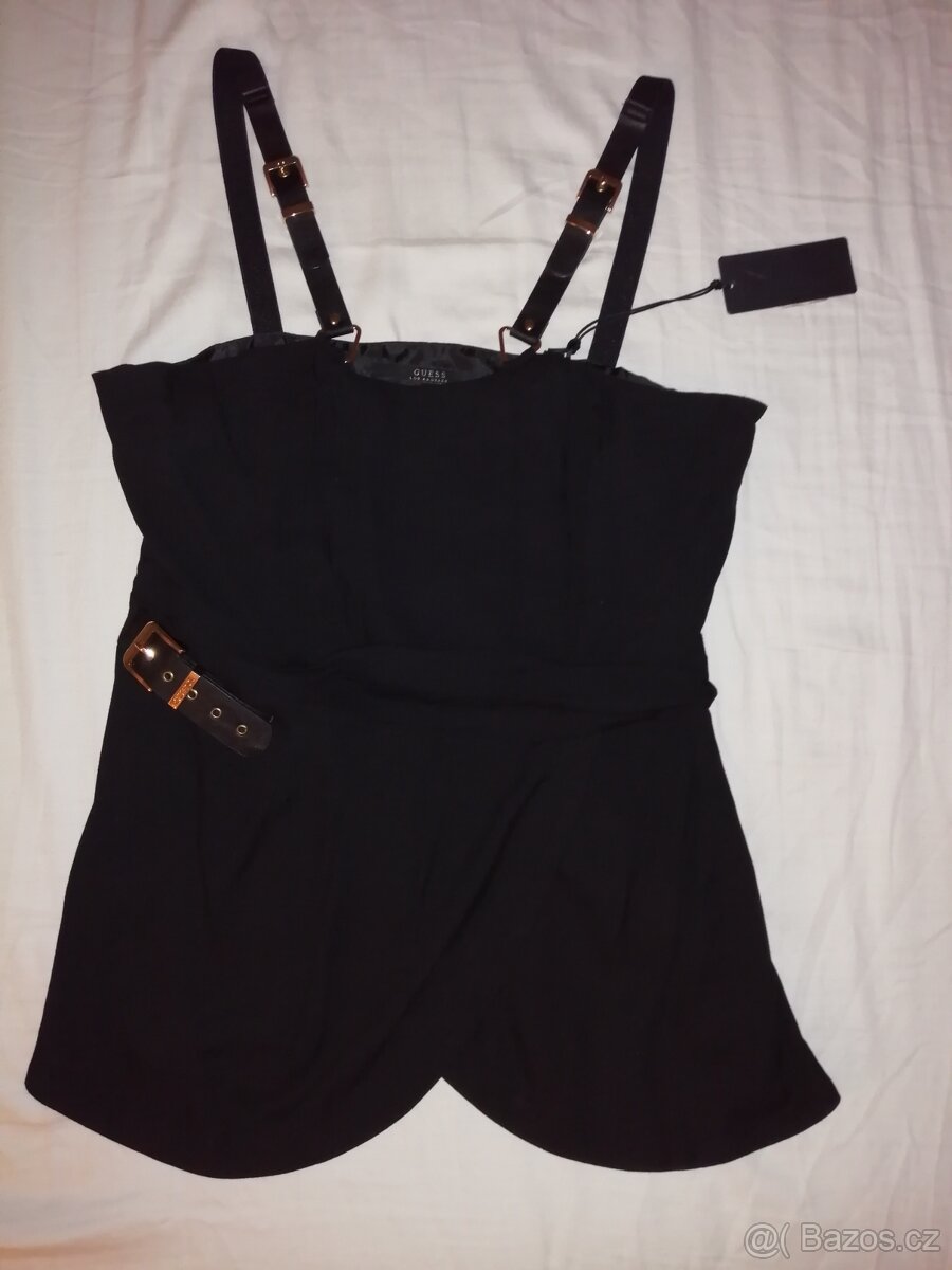 Dámská luxusní halenka-tunika Guess, nová s visačkou.