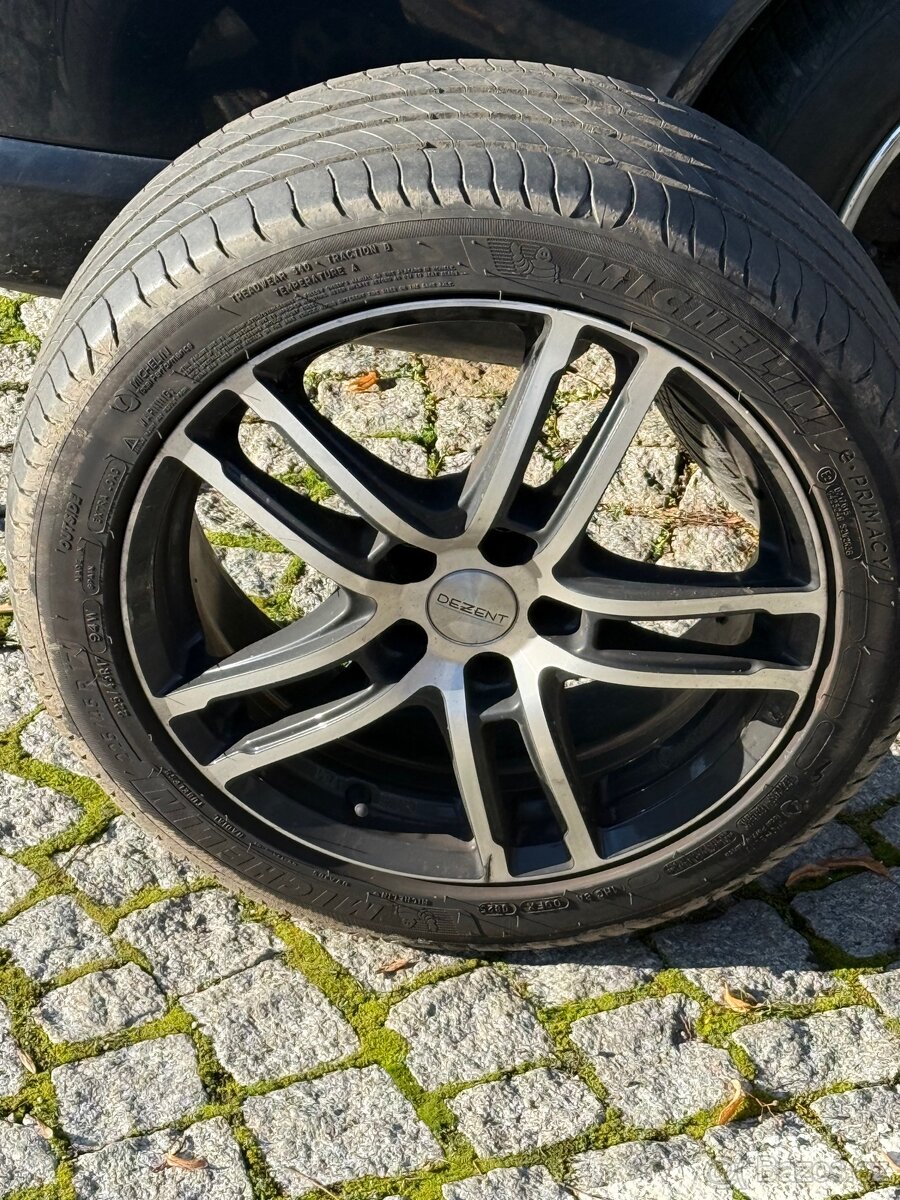 5x108 R17 ET 45 + Nové Gumy
