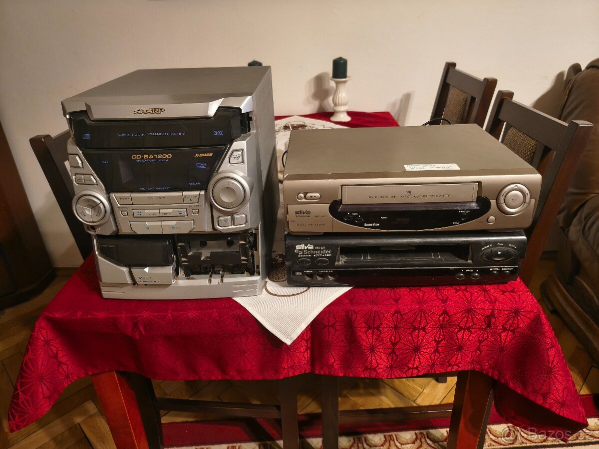 Daruji za odvoz mix Hifi elektroniky