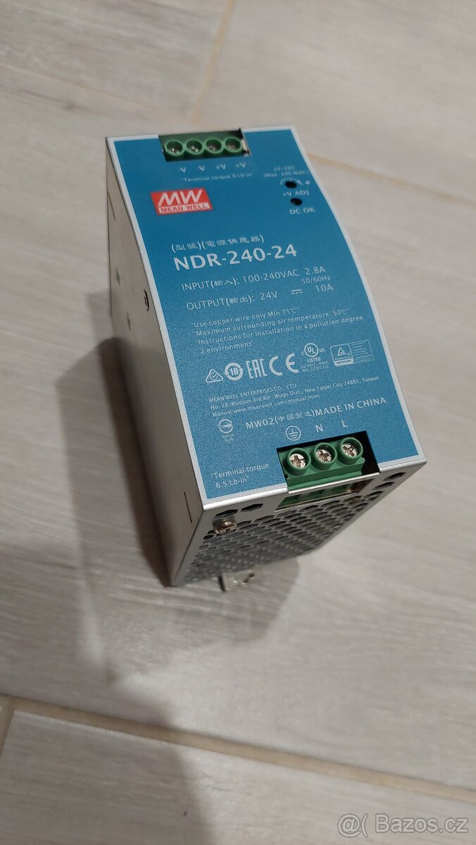Zdroj MW 24V 240W