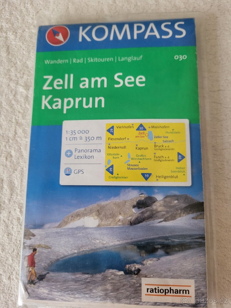 Turistická mapa Zell am See