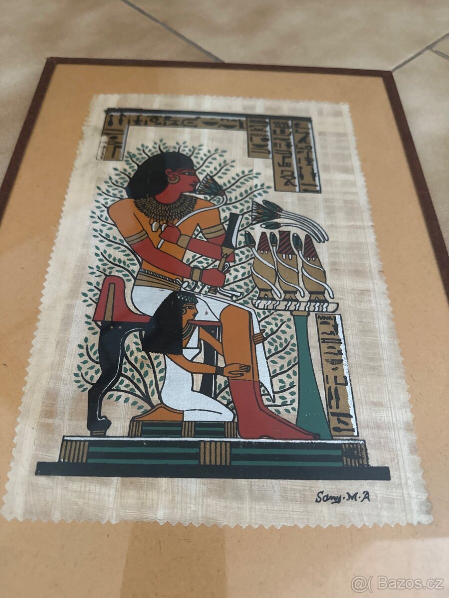 3 Obrazy motiv Egypt