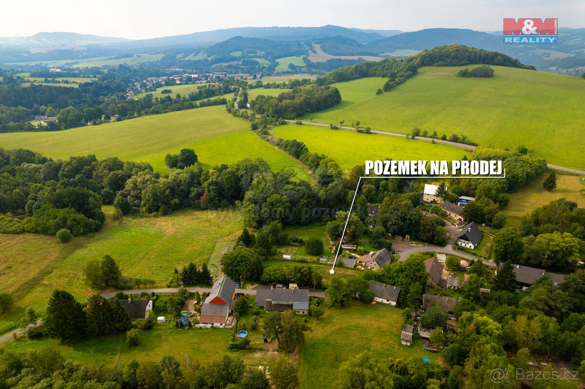 Prodej pozemku k bydlení, 1220 m², Velká Bukovina