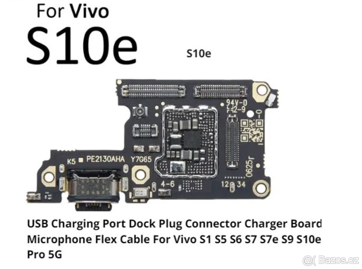 Vivo S10e nabíjecí USB konektor. Nový a nepoužitý.