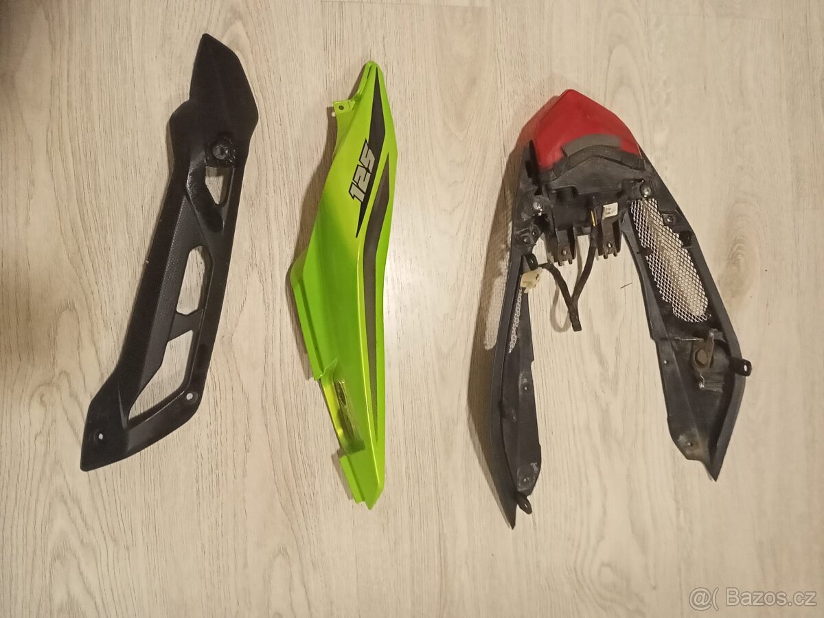 Benelli bn 125 nahradní díly