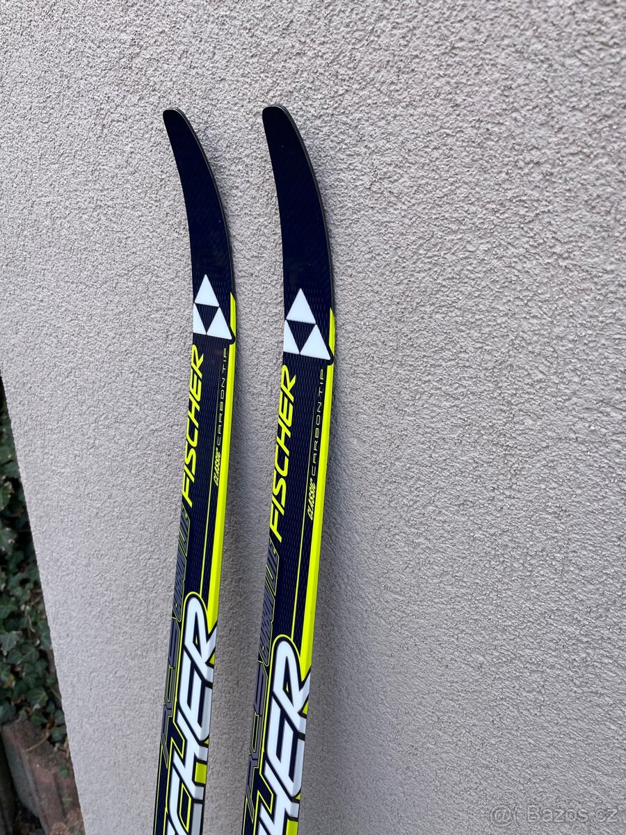 NOVÉ Běžky Fischer RCS Carbonlite, délka 162cm