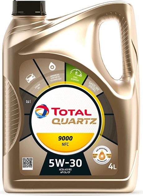 Olej 5W-30 Total Quartz 9000 4L