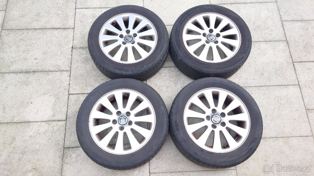 4x ALU disky Volvo 5x108 R16 - SLEVA