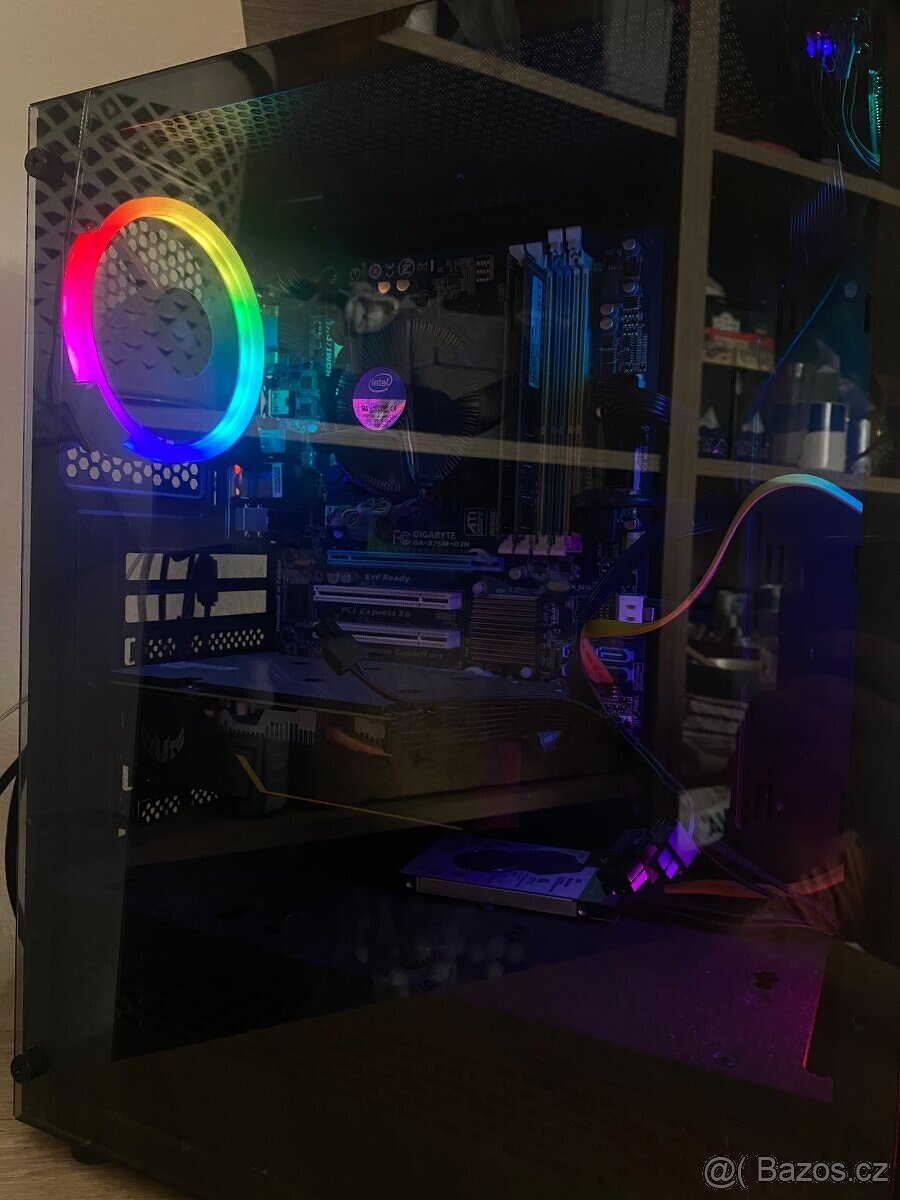 Herní PC – GTX 1650 SUPER, i7, 16GB RAM, 2TB HHD