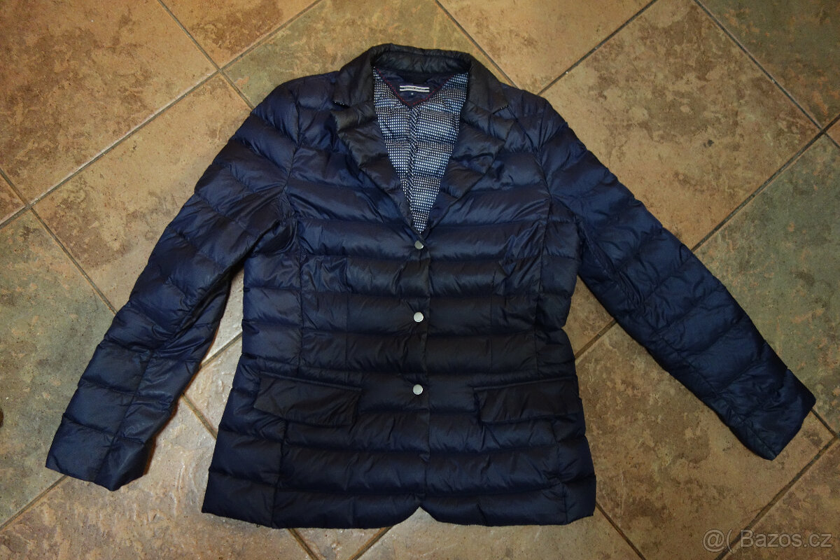 péřové sako/ bunda TOMMY HILFIGER vel 40/M-L