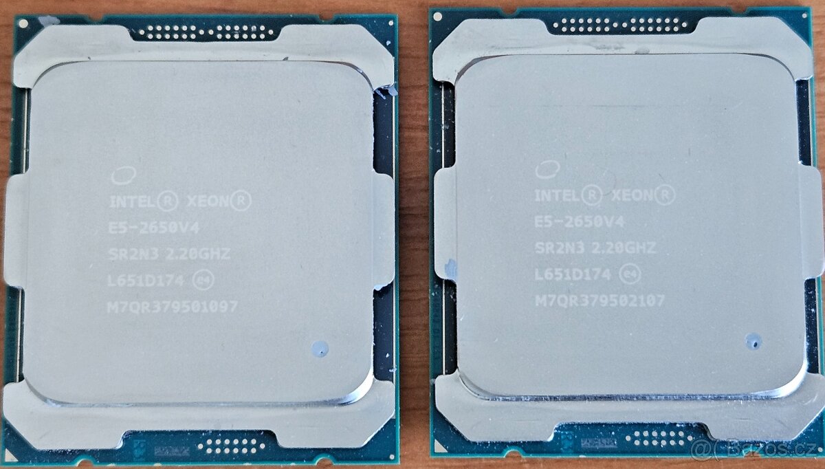 Set 2 Ks Intel Xeon E5-2650 v4 /12-Core /2.30 GHz/ 25 MB
