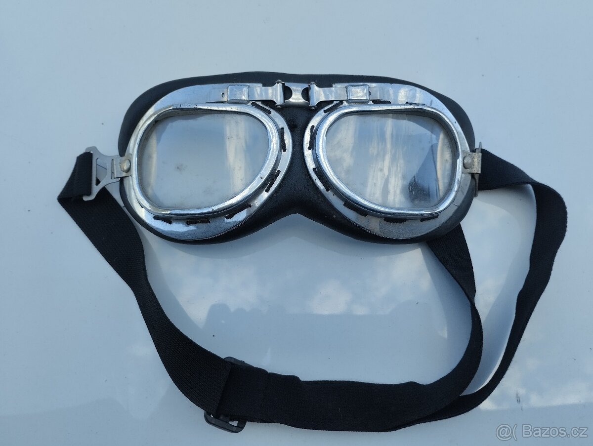 Retro letecké brýle na chopper