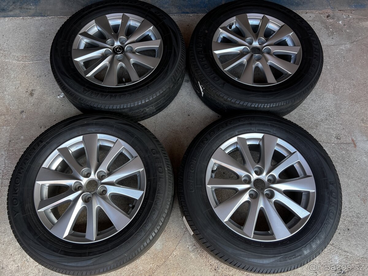 5x114,3 Mazda originální kola R17