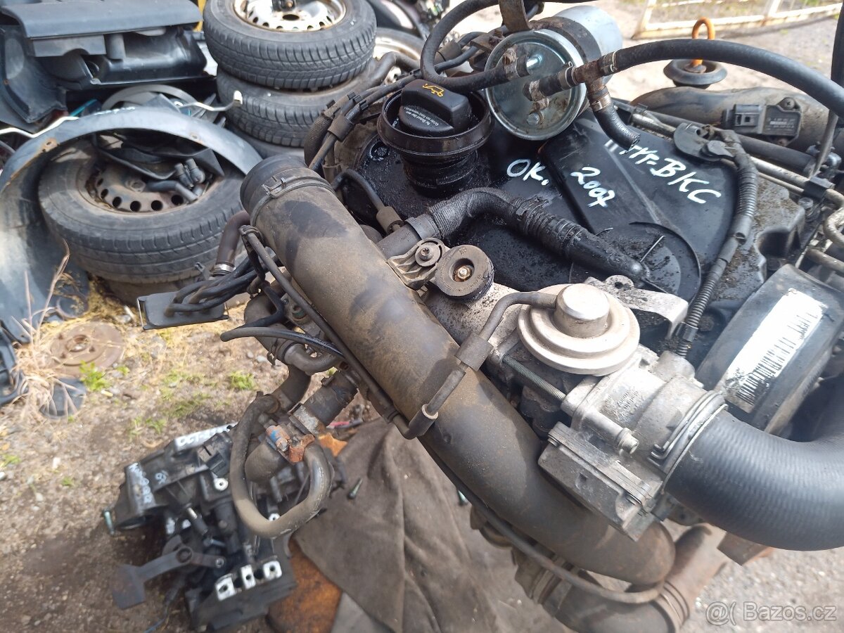 Motor Octavia 2 1,9 TDI 77 kW typ-BKC