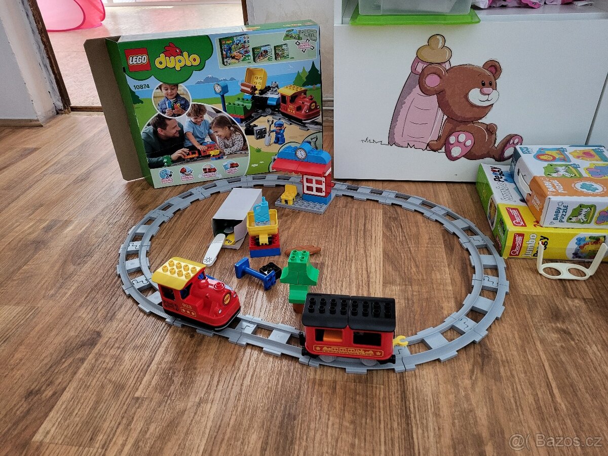 10874 Lego Duplo – Parní vláček