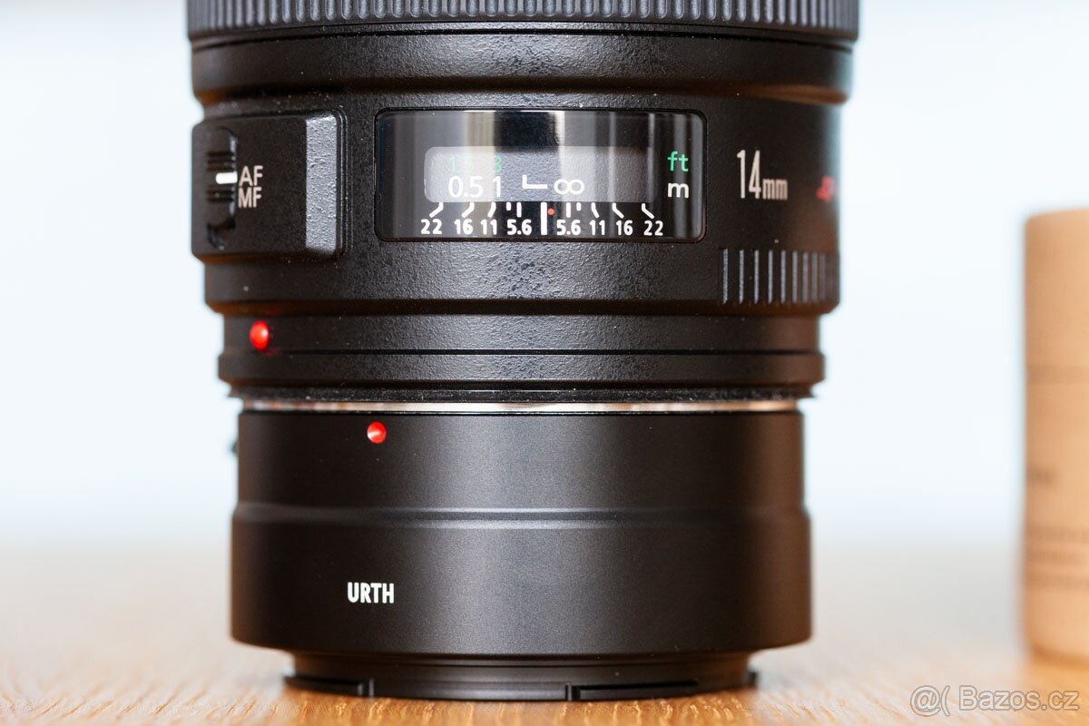 Adapter Urth objektiv Canon EF na fotoaparát Nikon Z6