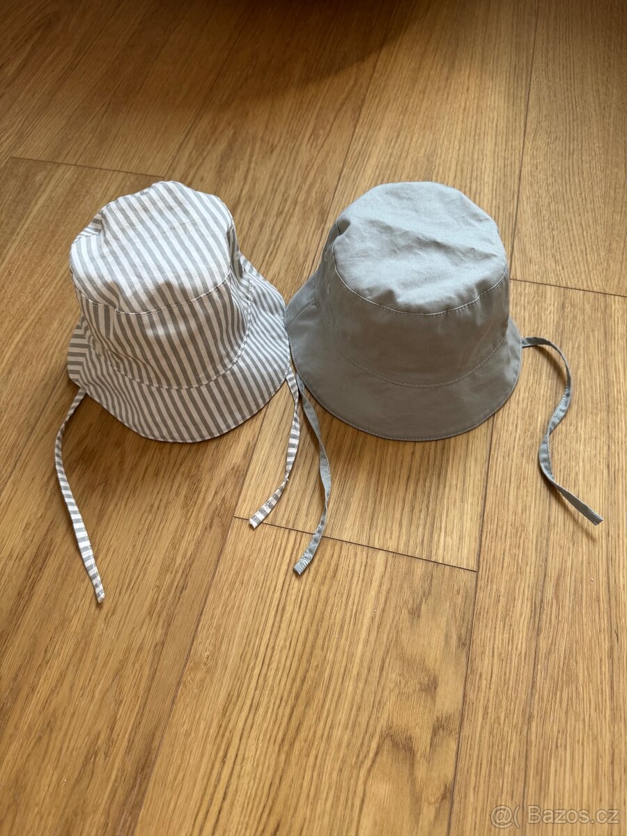 Letní klobouky H&M vel 80