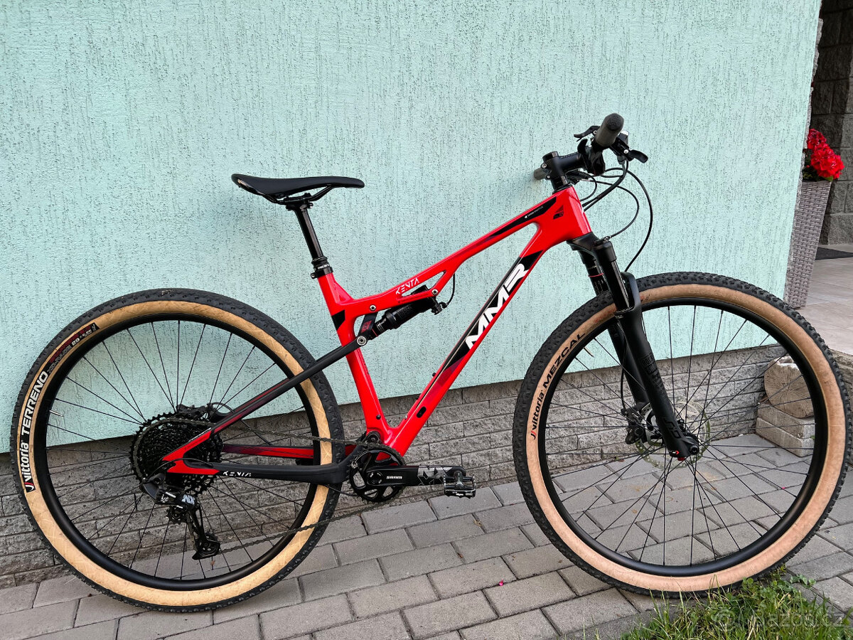 Prodám MMR Kenta, vel.M, karbon,vidlice Rock Shox Sid, tlumi