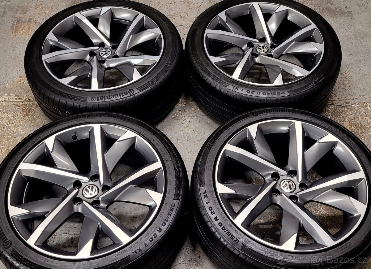Tiguan Allspace, VW , alu 20',letní set, originál OEM