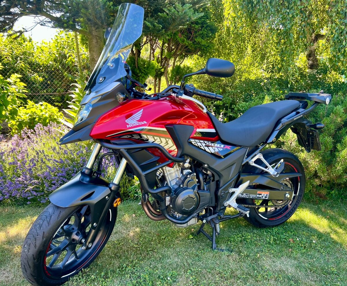 Honda CB 500X, nízký nájezd, ČR, ABS, 2.maj.
