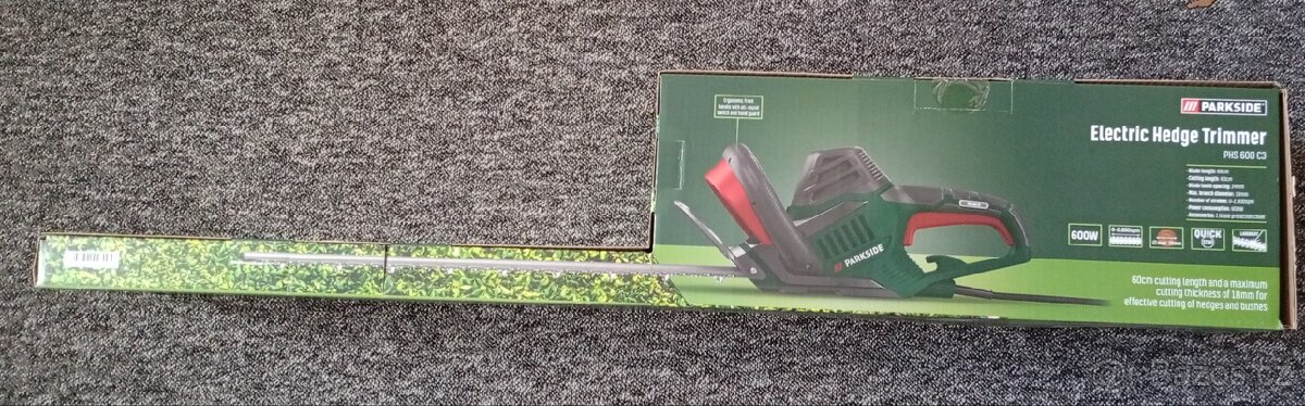 Nůžky na živý plot Parkside phs 600 c3