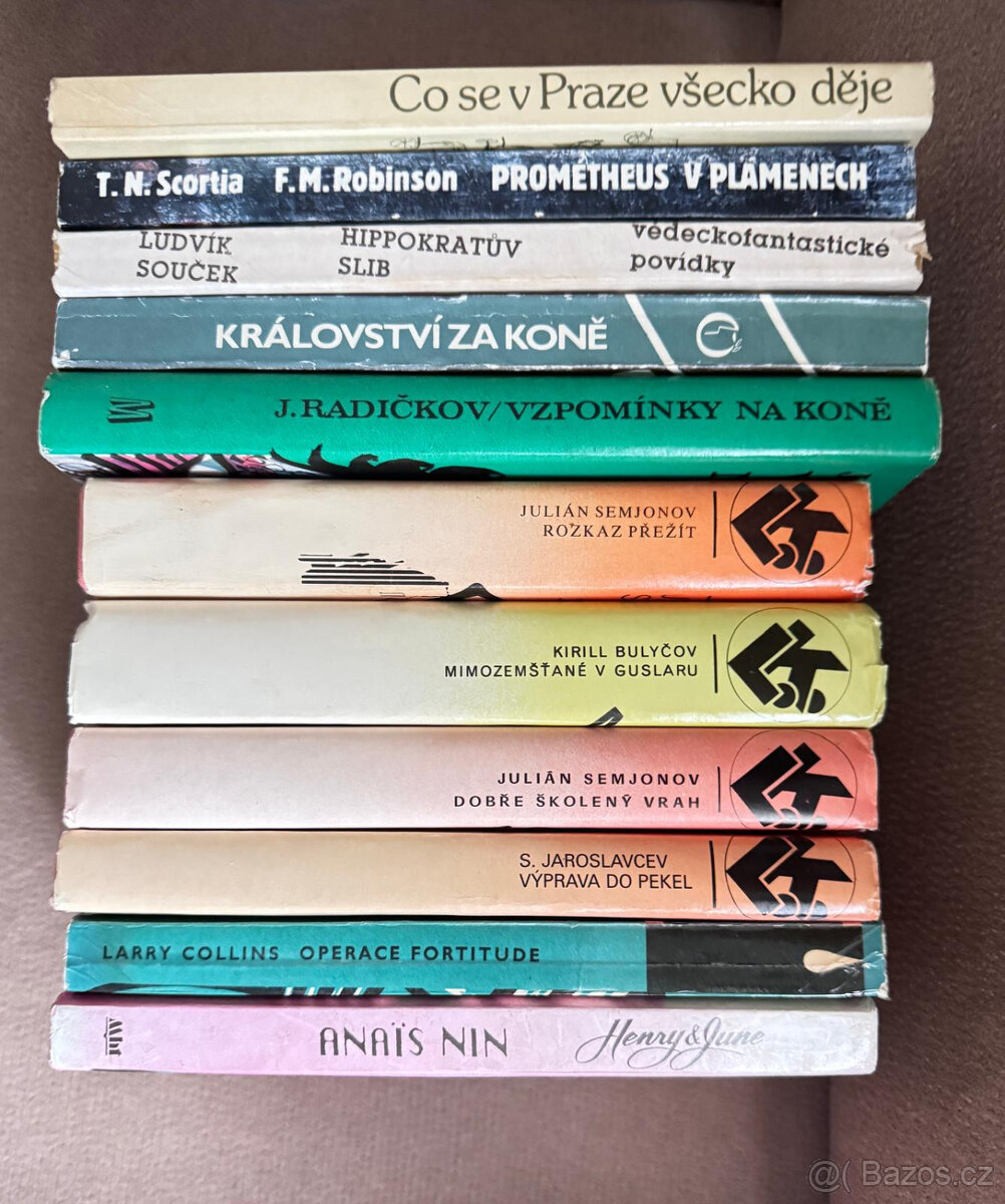 Knihy - celkem 11 ks (různí autoři)