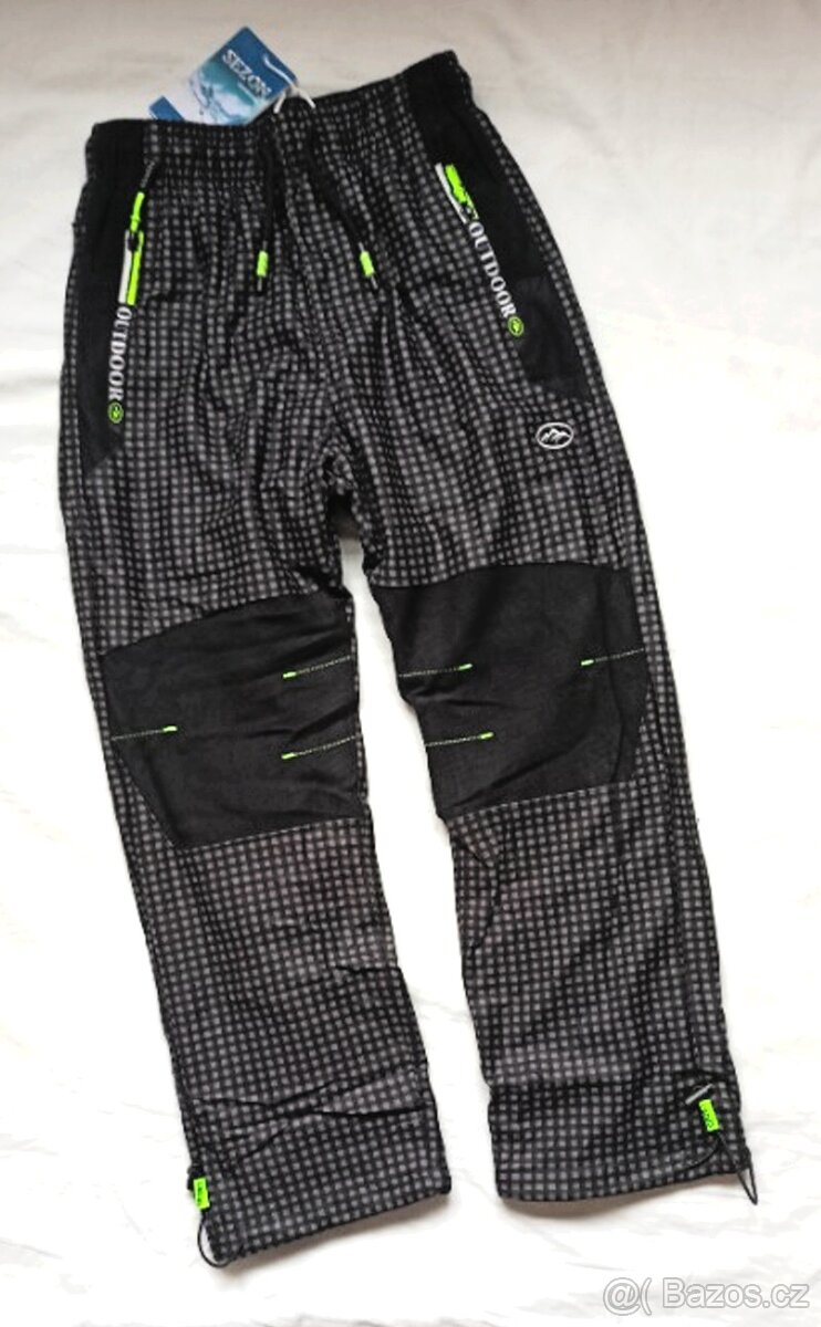 ZIMMNÍ nové OUTDOOROVÉ KALHOTY- 13-14 let, 164 cm