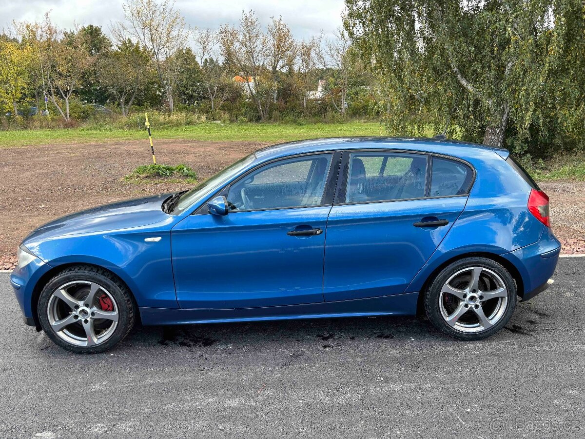 BMW 118d 90kw r.v.2006 modrá barva
