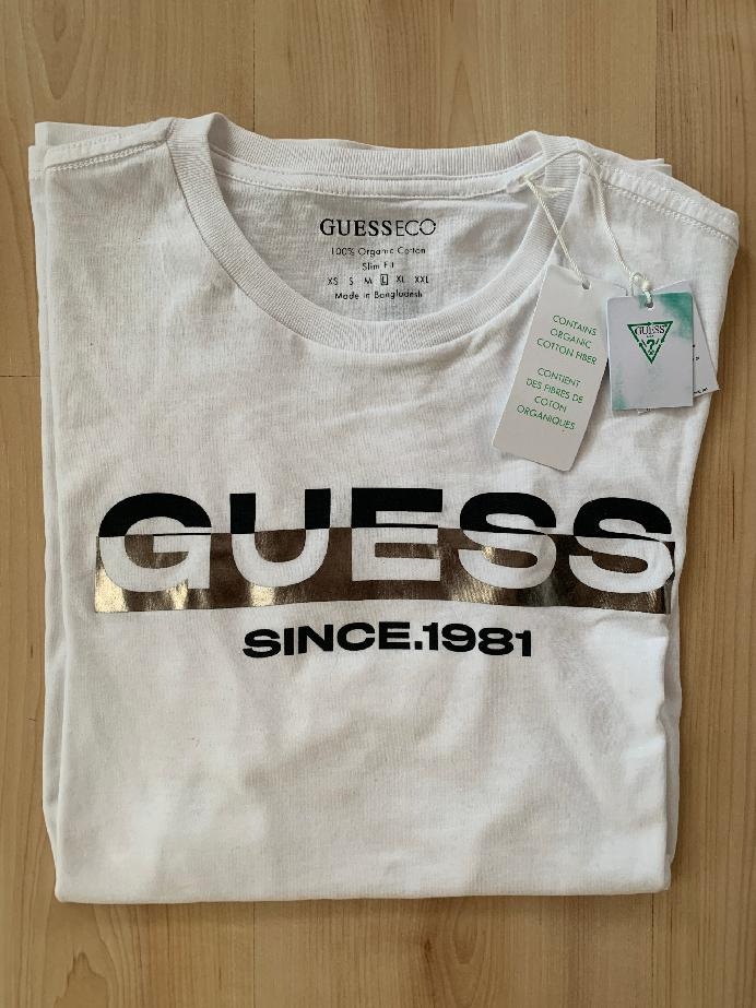 Pánské tričko GUESS (vel. L), Slim Fit