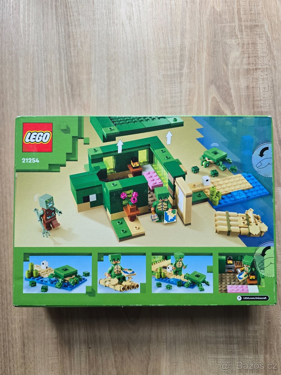 Nové Lego Minecraft 21254 The Turtle Beach House