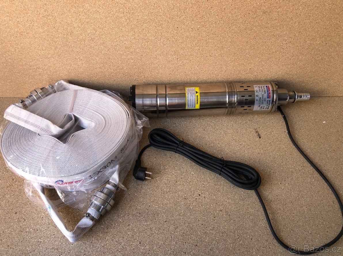 Studňové ponorné čerpadlo vřetenové