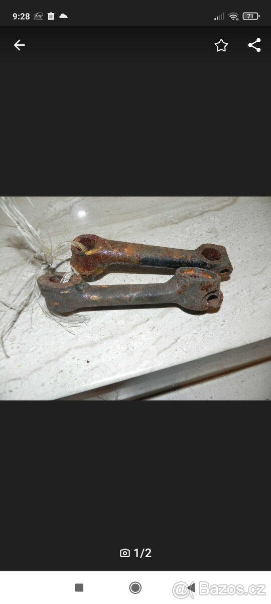 Koupím ramena vidlice