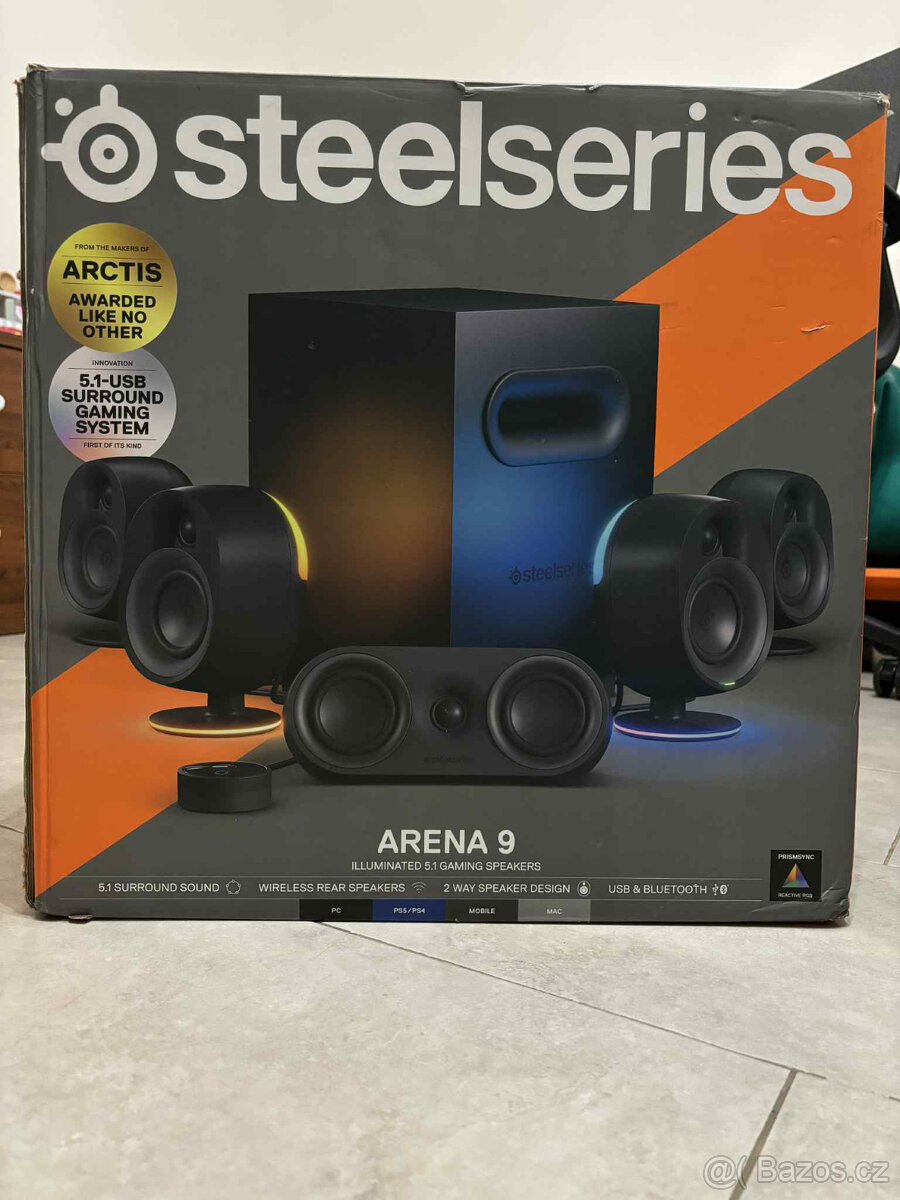 NOVÉ Reproduktory SteelSeries Arena 9