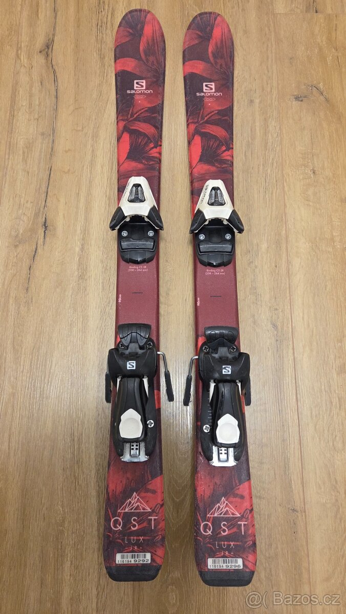 Dětské lyže Salomon QST Lux Jr., vel. 90 cm