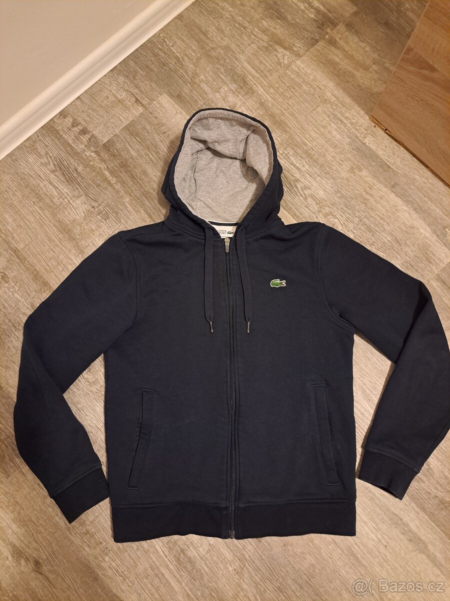 Pánská mikina Lacoste na zip - vel.S