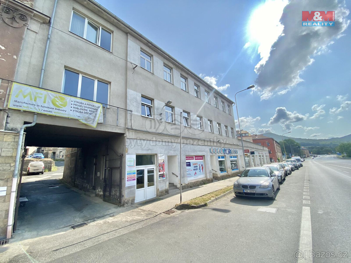 Pronájem kancelářského prostoru,55 m², Děčín, ul. Benešovská