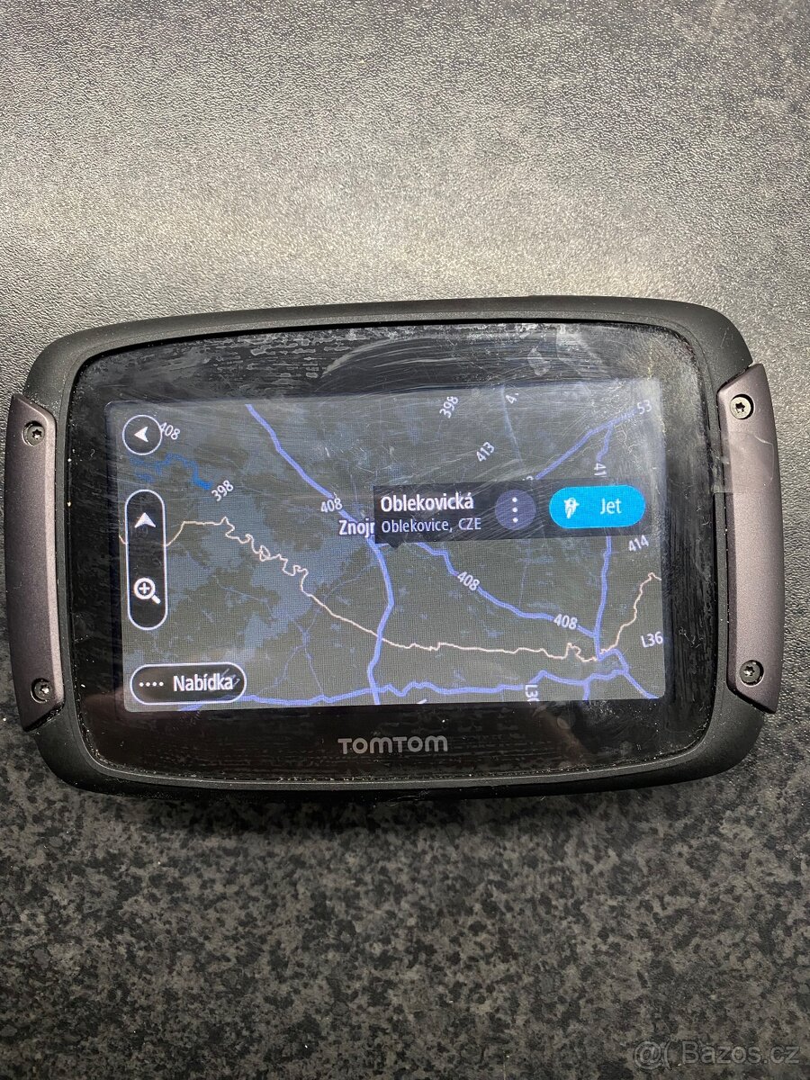 Moto, auto Navigace GPS TomTom Rider 500