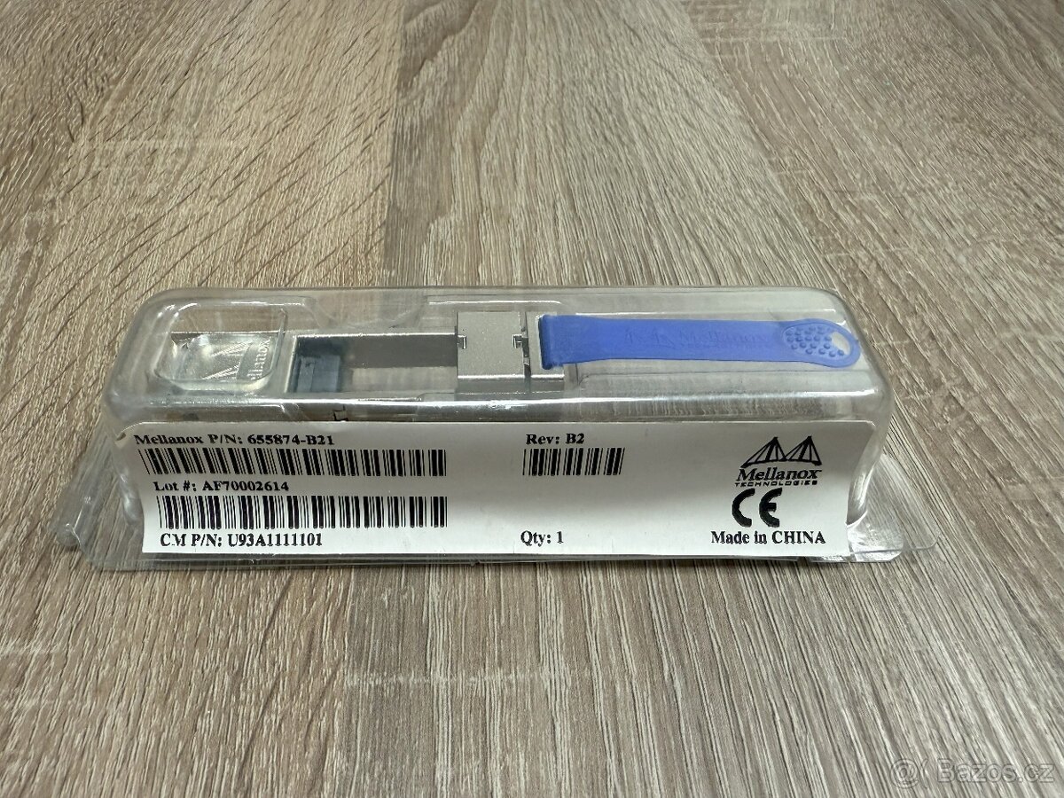 Mellanox QSFP+ to SFP+ 10Gb Transceiver Adapter 655874-B21