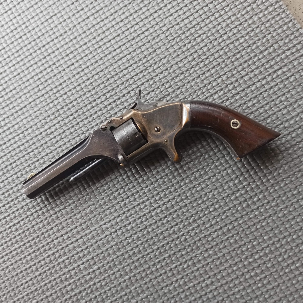 Revolver US Smith Wesson 1 model 2 varianta ráže .22 kat D